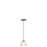 Livex Lighting Somerset Mini Pendant, Brushed Nickel