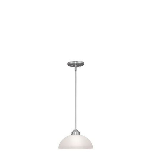Livex Lighting Somerset Mini Pendant, Brushed Nickel