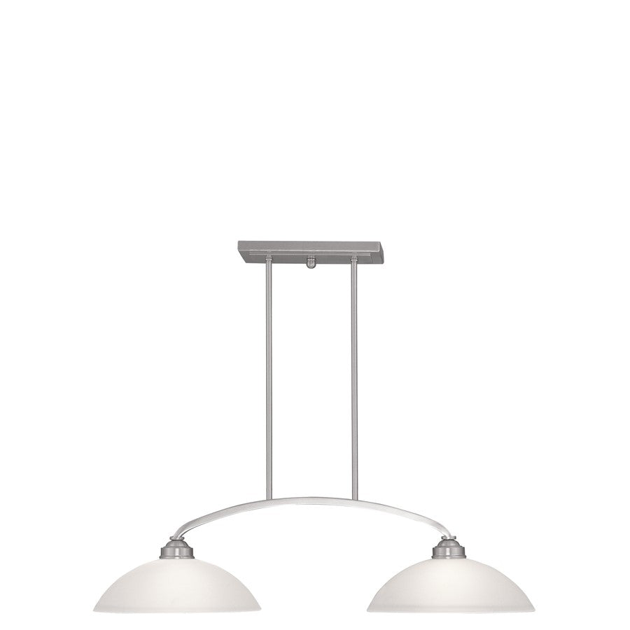 Livex Lighting Somerset Billiard/Island, Brushed Nickel