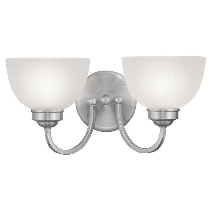 Livex Lighting Somerset Bath Light, Brushed Nickel