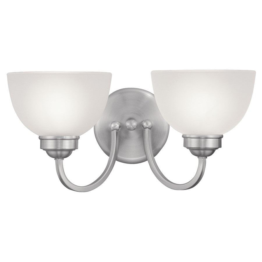 Livex Lighting Somerset Bath Light, Brushed Nickel