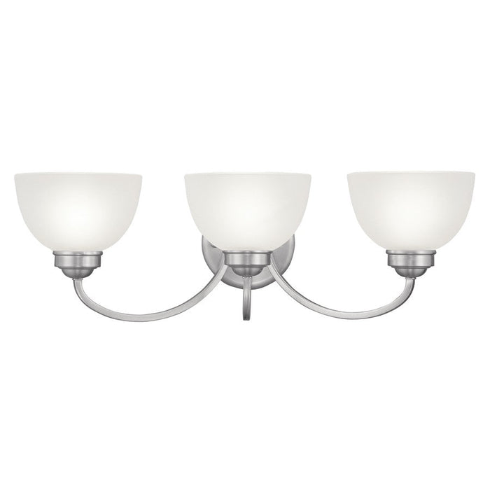 Livex Lighting Somerset Bath Light, Brushed Nickel