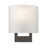 Livex ADA Wall Sconces 1 Lt Petite ADA Sconce, Bronze/Off-White/White - 42400-07