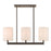 Livex Lighting Hayworth Linear Chandelier, Bronze