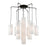 Livex Strathmore 15 Light Foyer Chandelier, Black/Off-white/White - 42658-04