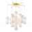 Livex Strathmore 15 Light Foyer Chandelier, Brass/Off-white/White - 42658-12