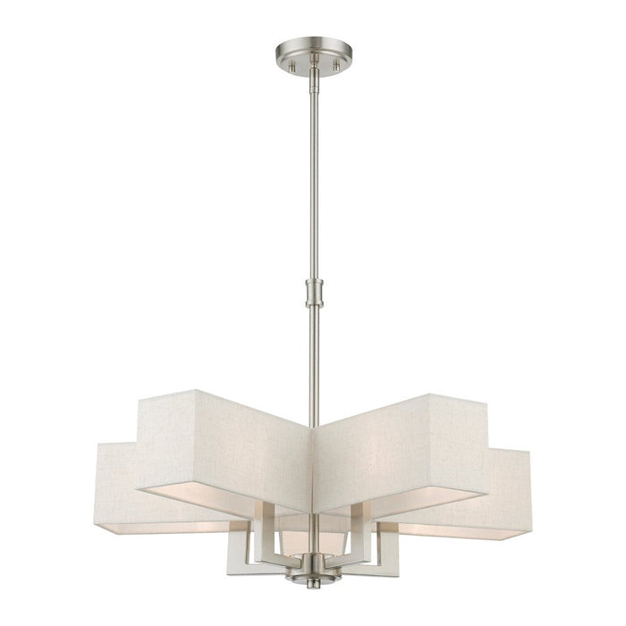 Livex Rubix 5 Light Chandelier