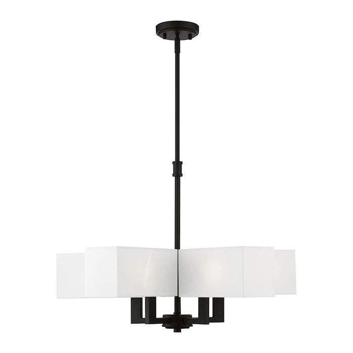 Livex Rubix 5 Light Chandelier