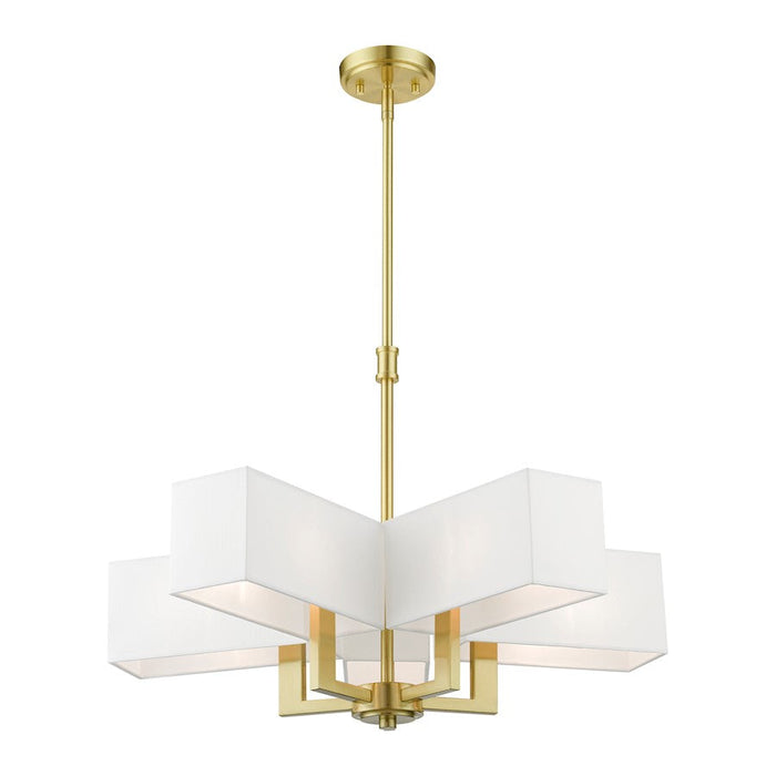 Livex Rubix 5 Light Chandelier