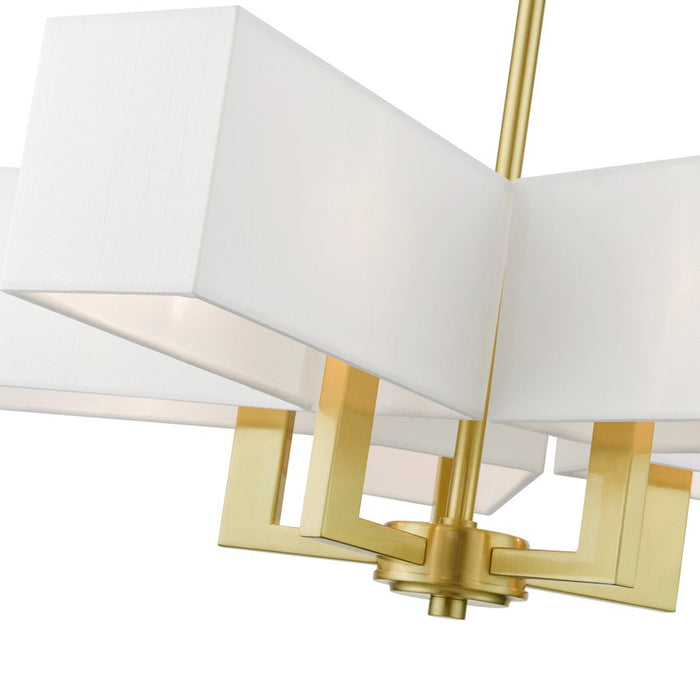 Livex Rubix 5 Light Chandelier