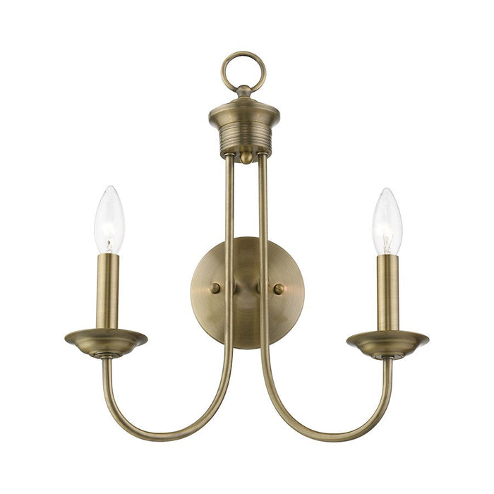 Livex Estate 2 Light Double Sconce