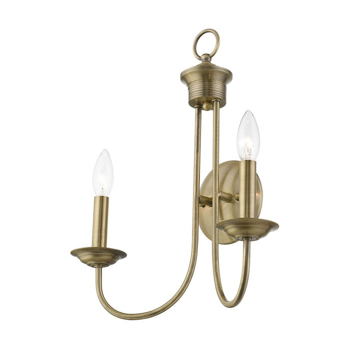 Livex Estate 2 Light Double Sconce