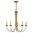 Livex Estate 5 Light Chandelier, Antique Gold Leaf - 42685-48