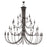 Livex Lighting Estate 38 Light Grand Foyer Chandelier, Bronze