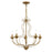 Livex Katarina 5 Light Chandelier, Gold Leaf - 42905-48