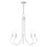 Livex Bari 5 Light Chandelier, White - 42925-03