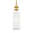 Livex Brookdale 1 Light Mini Pendant, Off-White/White Inside