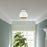 Livex Piedmont 1 Light Semi-Flush Mount