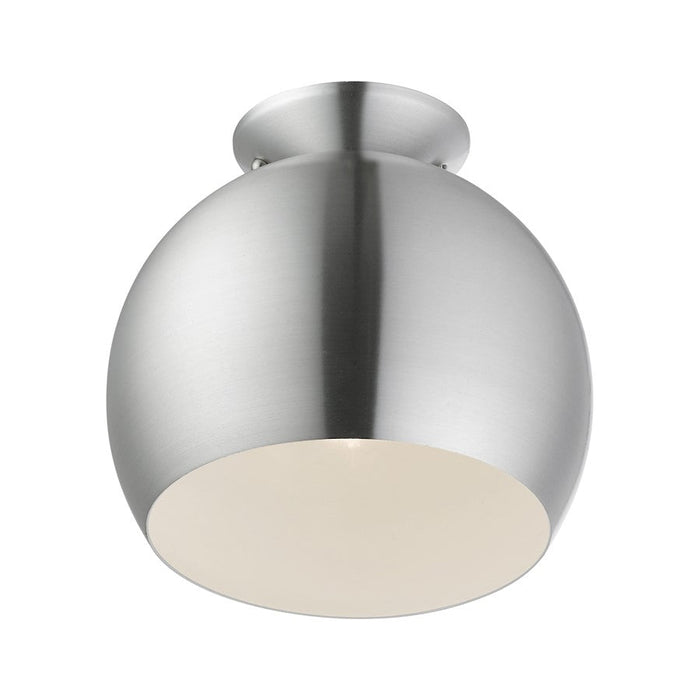 Livex Piedmont 1 Light Semi-Flush Mount