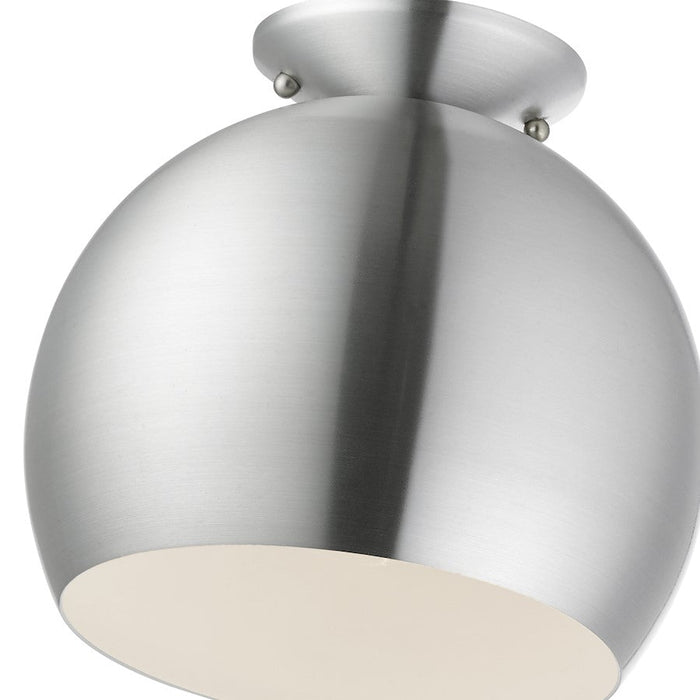 Livex Piedmont 1 Light Semi-Flush Mount