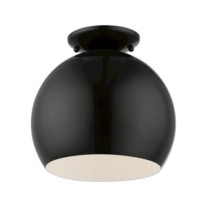 Livex Piedmont 1 Light Semi-Flush Mount