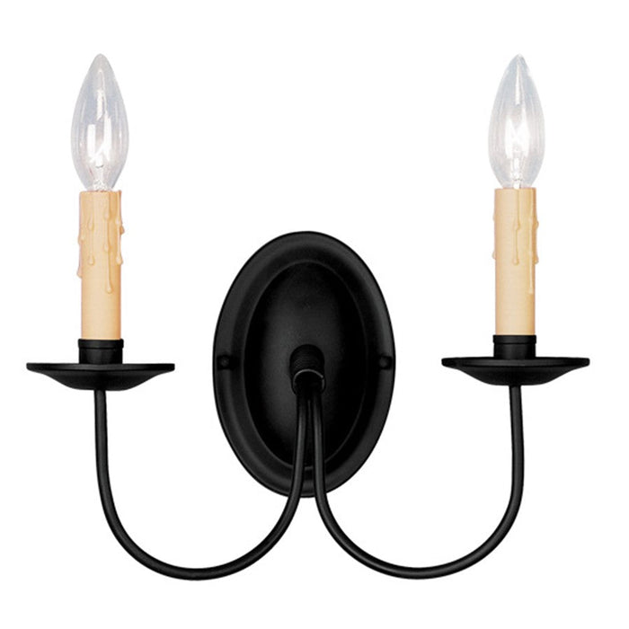 Livex Lighting Heritage Sconce, Black