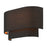 Livex Sentosa ADA Sconce, Black/Orange Fabric Inside