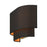 Livex Sentosa ADA Sconce, Black/Orange Fabric Inside