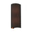 Livex Sentosa 2 Light ADA 13" Sconce, Black/Orange Fabric Inside