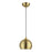 Livex Stockton 1 Light Globe Mini Pendant