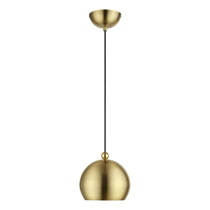 Livex Stockton 1 Light Globe Mini Pendant