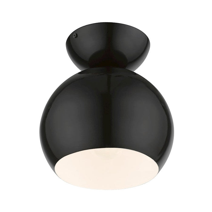 Livex Stockton 1 Light Globe Semi-Flush Mount