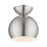 Livex Stockton 1 Light Globe Semi-Flush Mount