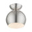 Livex Stockton 1 Light Globe Semi-Flush Mount