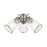 Livex Lawrenceville 3 Light Flush Mount, Brushed Nickel - 45503-91