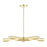 Livex Acra 5 Light Chandelier, Satin Brass - 45915-12