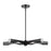 Livex Acra 5 Light Chandelier, Black Chrome - 45915-46