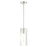 Livex Soma 1 Light Pendant, Brushed Nickel - 45951-91