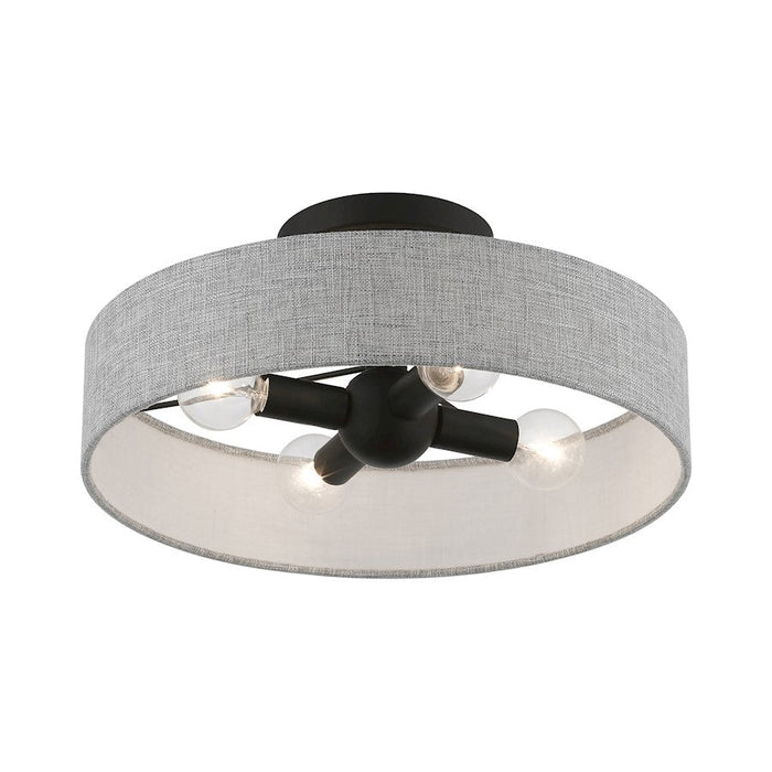 Livex Elmhurst 4 Light Semi-Flush Mount