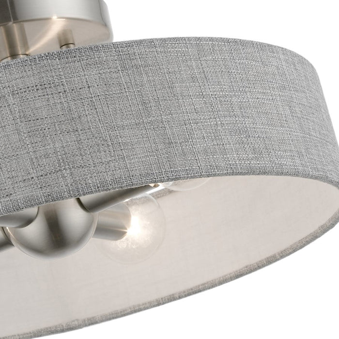 Livex Elmhurst 4 Light Semi-Flush Mount