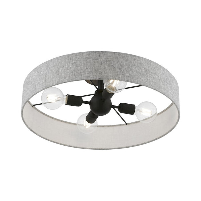 Livex Elmhurst 4 Light Semi-Flush Mount