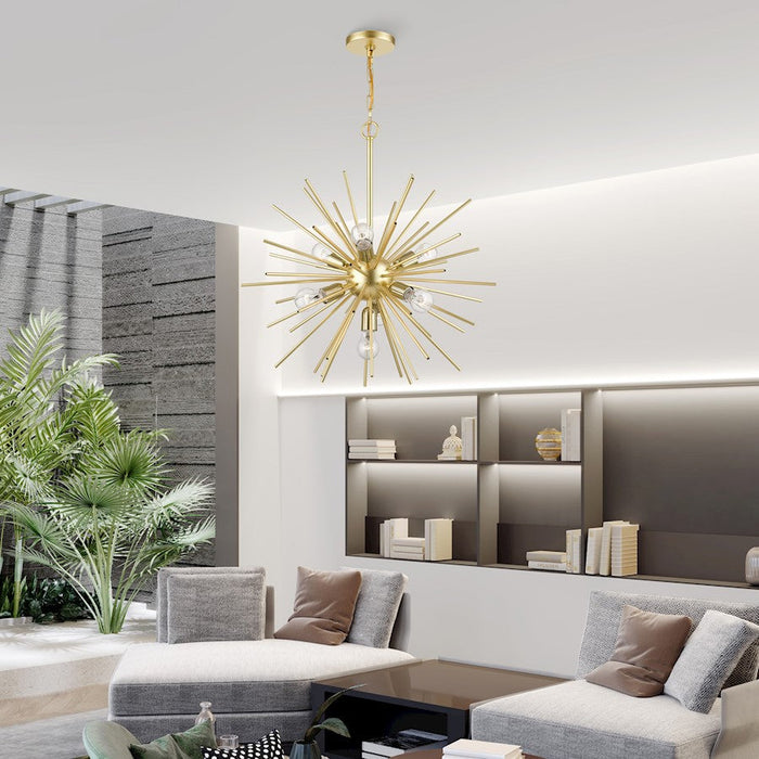 Livex Tribeca 7 Light Pendant Chandelier