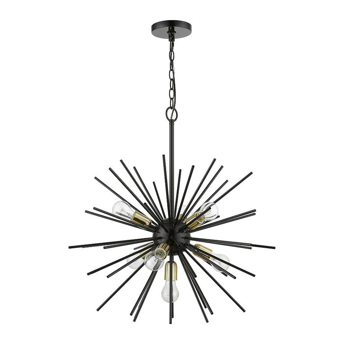 Livex Tribeca 7 Light Pendant Chandelier