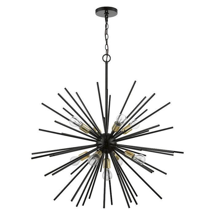 Livex Tribeca 9 Light Foyer Pendant Chandelier