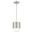 Livex Noria 1 Light Pendant, Brushed Nickel - 46259-91