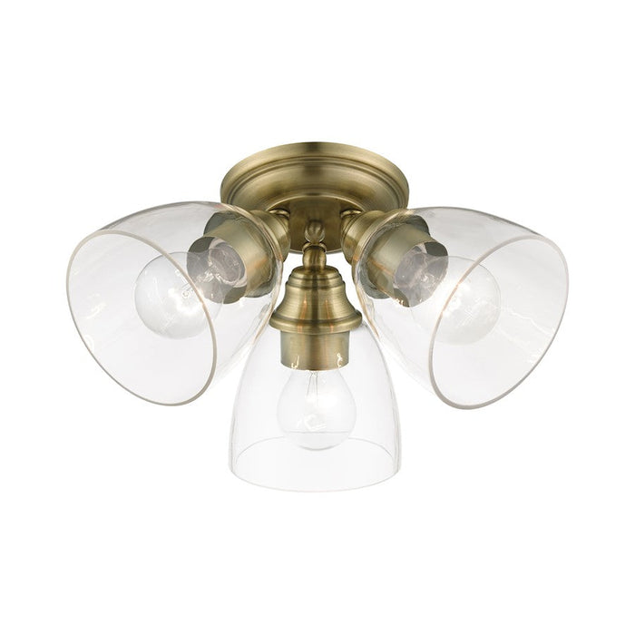 Livex Montgomery 3 Light Semi-Flush Mount