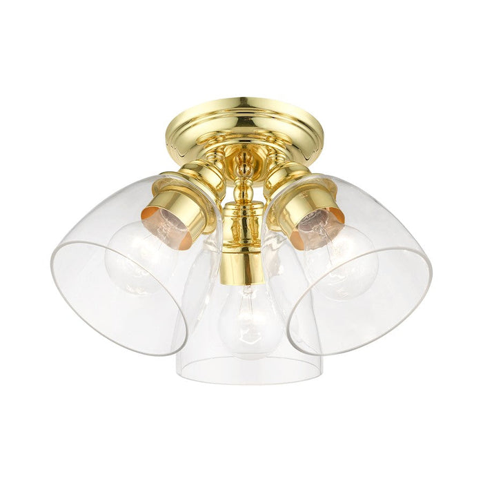 Livex Montgomery 3 Light Semi-Flush Mount