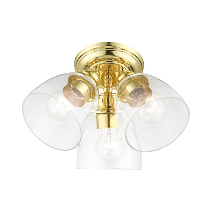 Livex Montgomery 3 Light Semi-Flush Mount