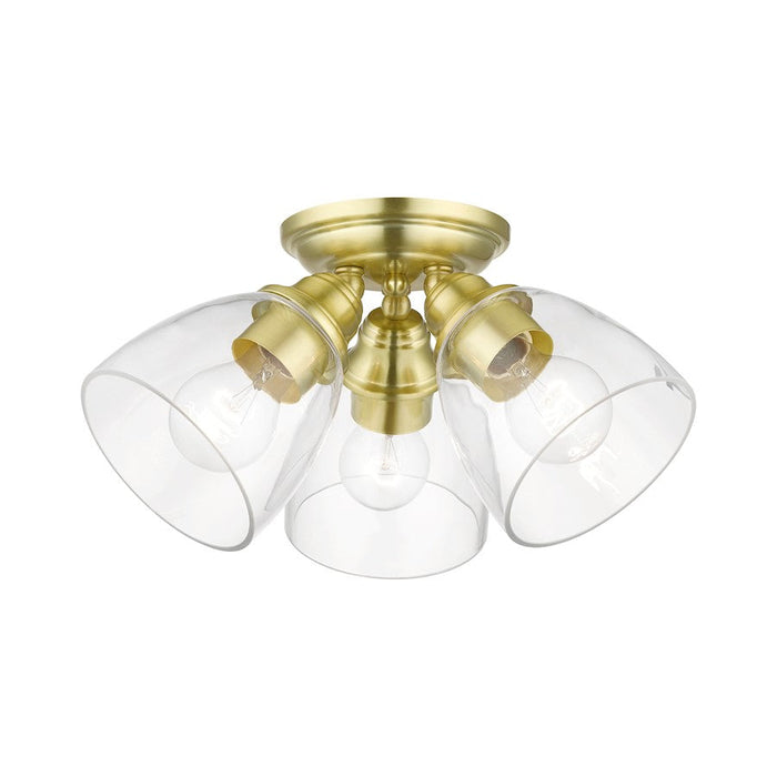 Livex Montgomery 3 Light Semi-Flush Mount