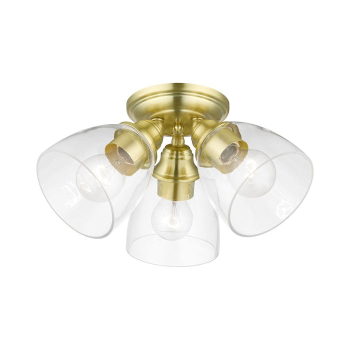 Livex Montgomery 3 Light Semi-Flush Mount